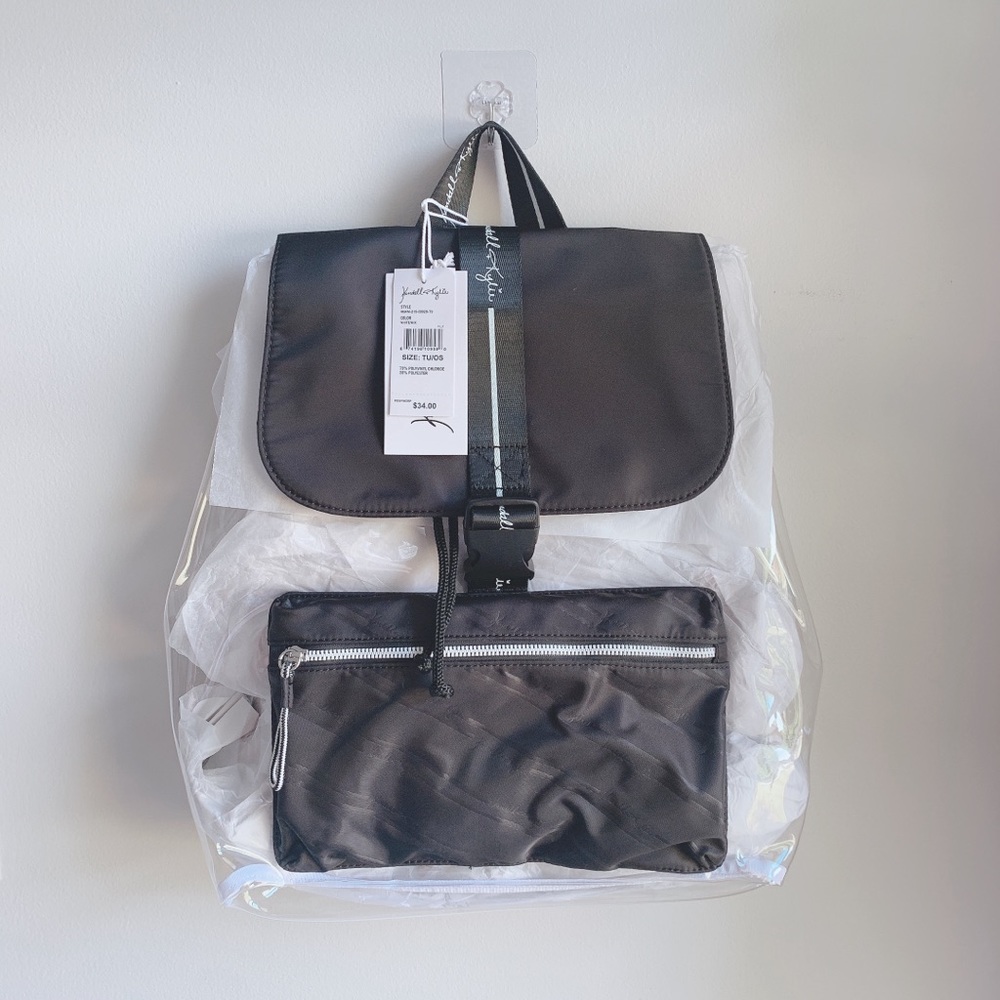 NWT KENDALL & KYLIE clear trendy backpack